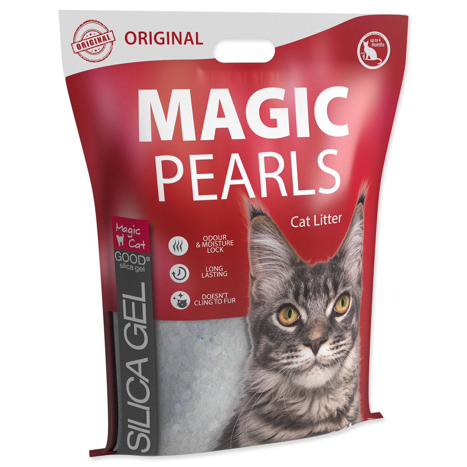 Kočkolit Magic Pearls Original 16l/6,3kg-KS