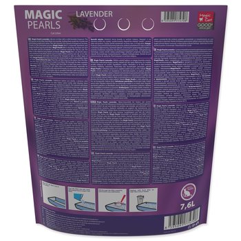 Kočkolit Magic Pearls Lavender 7,6l/3kg-KS