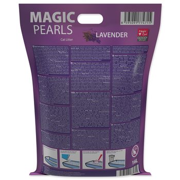 Kočkolit Magic Pearls Lavender 16l/6,3kg-KARTON