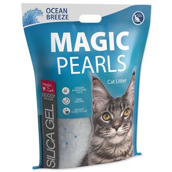 Kočkolit Magic Pearls Ocean Breeze 16l/6,3kg-KARTON