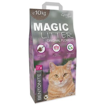 Kočkolit Magic Litter Bentonite Original Flowers 10kg-KS