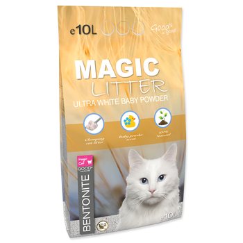 Kočkolit Magic Litter Bentonite Ultra White Baby Powder 10L/9kg-KS