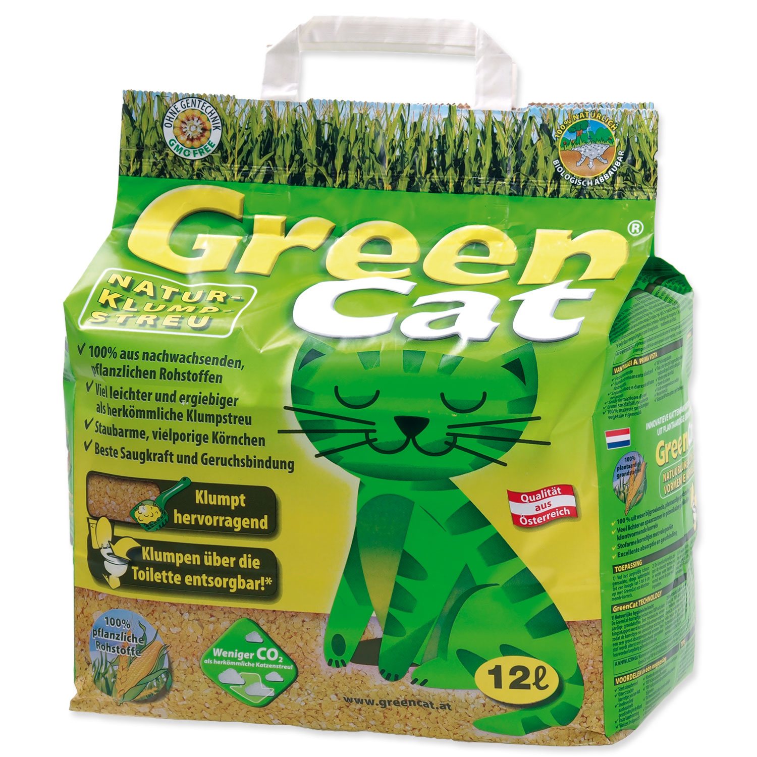 Kočkolit Green Cat 12l/3,5kg-KS