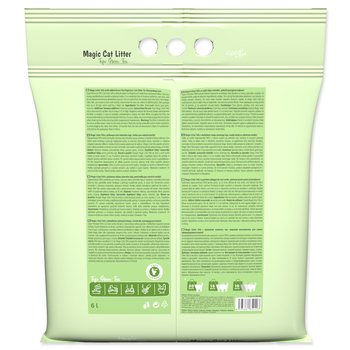 Kočkolit Magic Litter Tofu zelený čaj 2,7kg/ 6l-KS