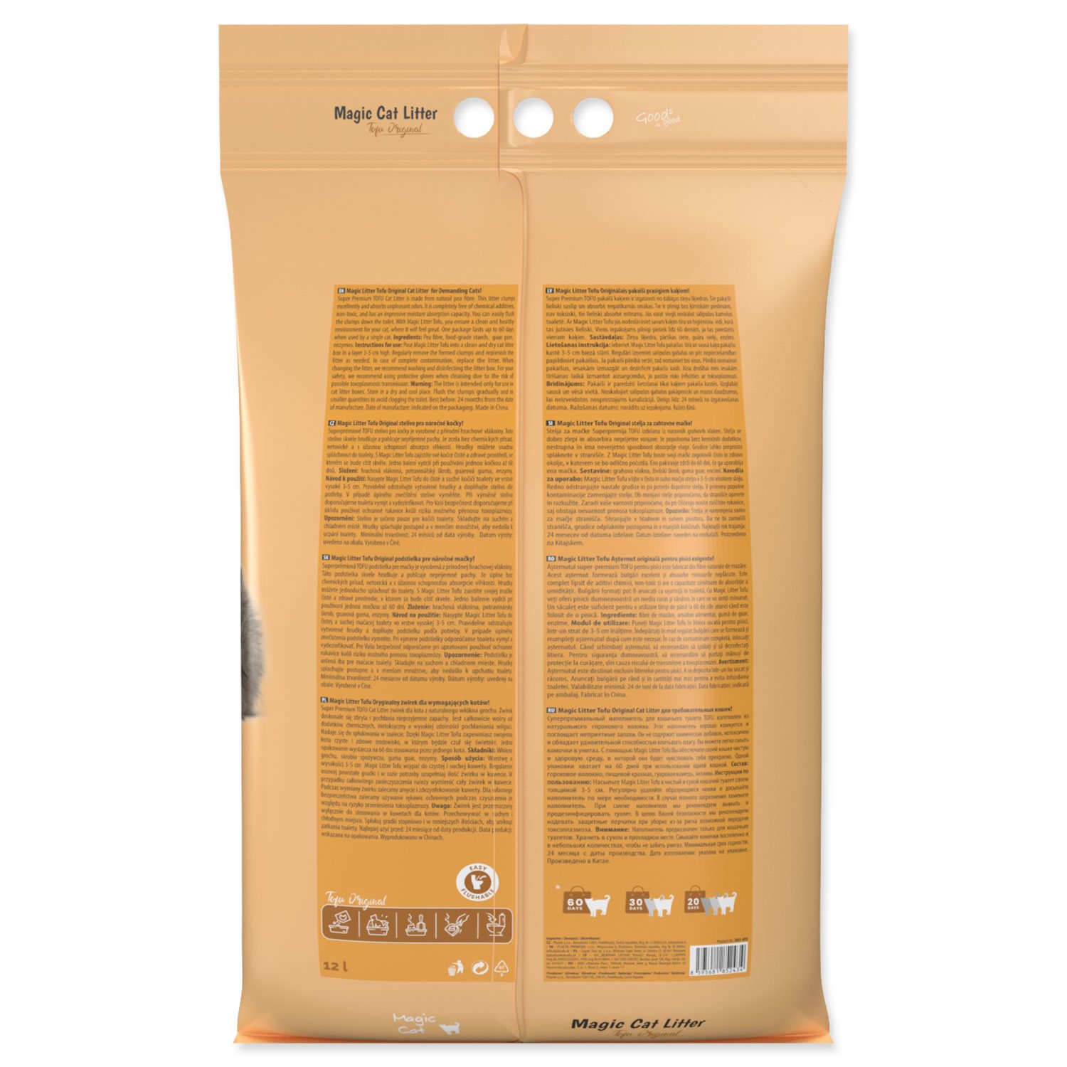 Stelivo Magic Litter Tofu Original  5,4kg/12l-KS