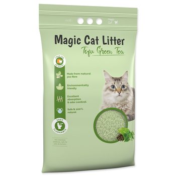 Stelivo Magic Litter Tofu zelený čaj ,5,4kg/12l-KS
