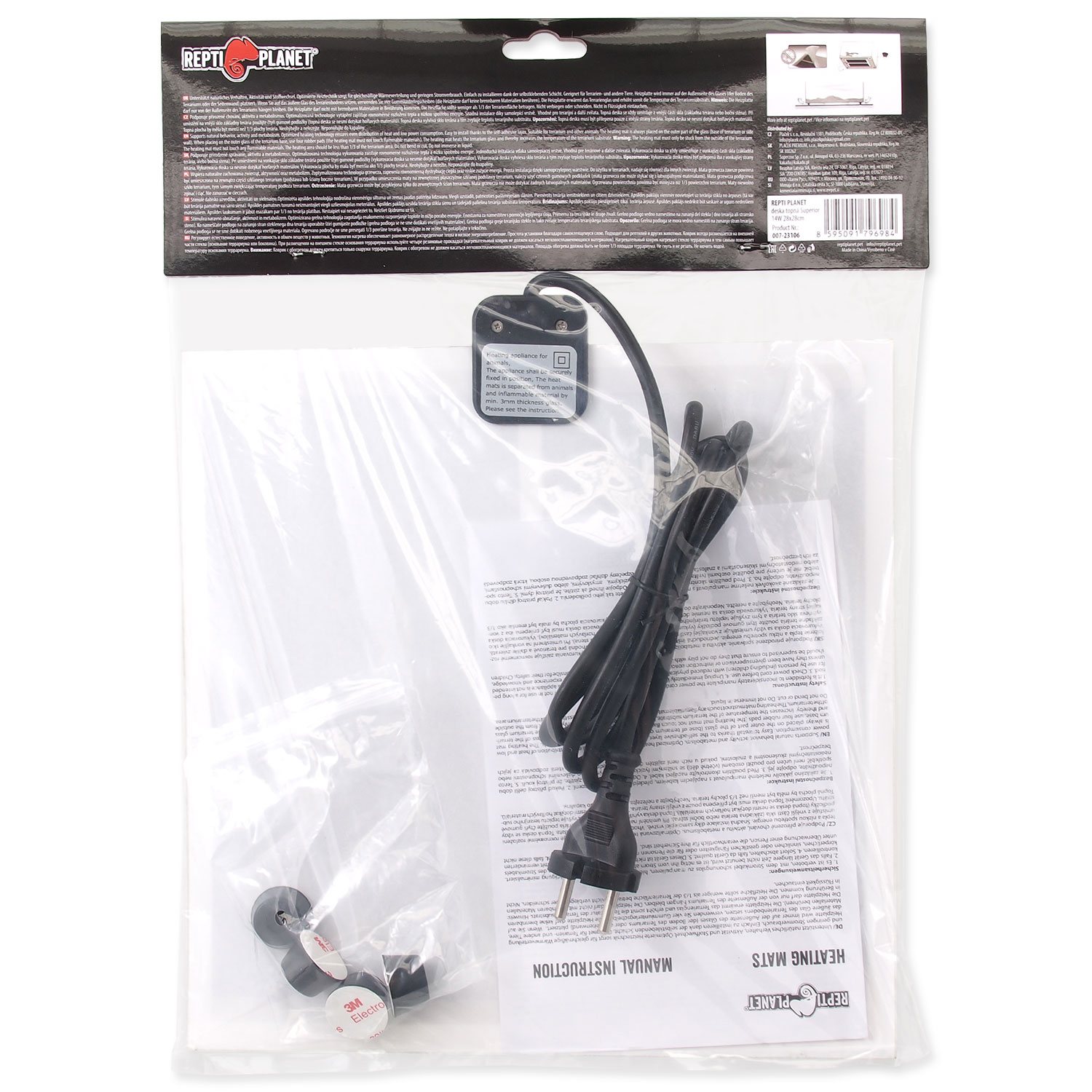 Deska Repti Planet topná Superior 14W 28x28cm-KS