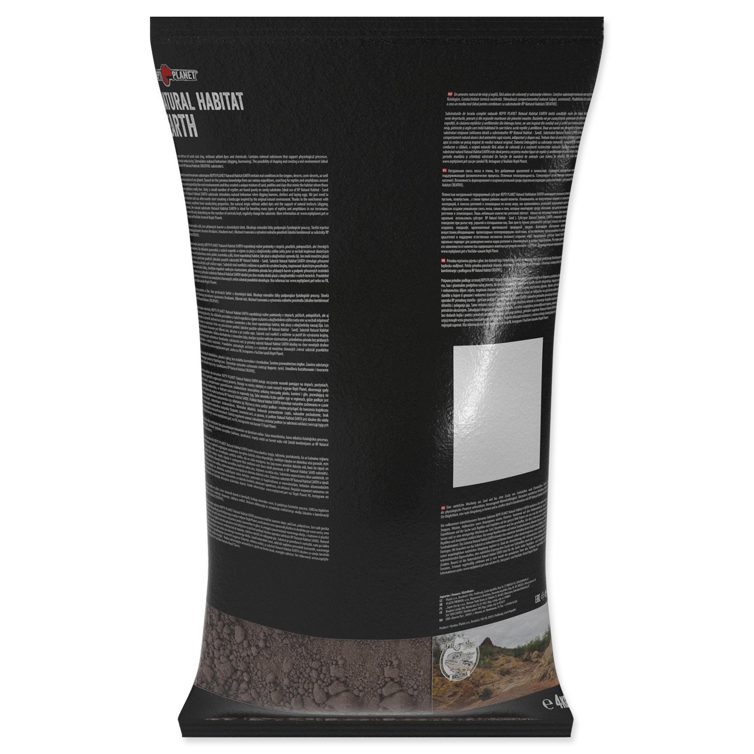 Substrát Repti Planet Earth hnědý 4kg-KS