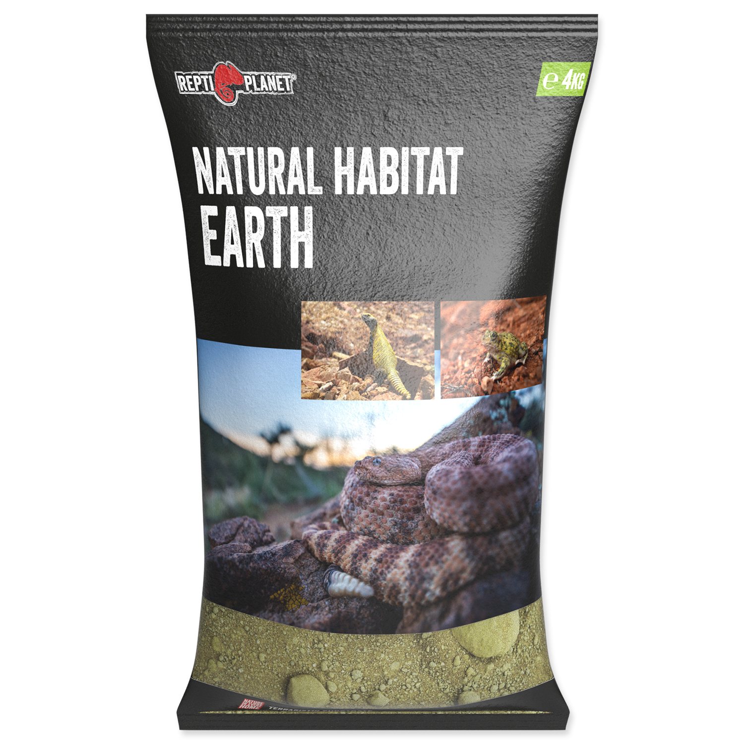 Substrát Repti Planet Earth žlutý 4kg-KS