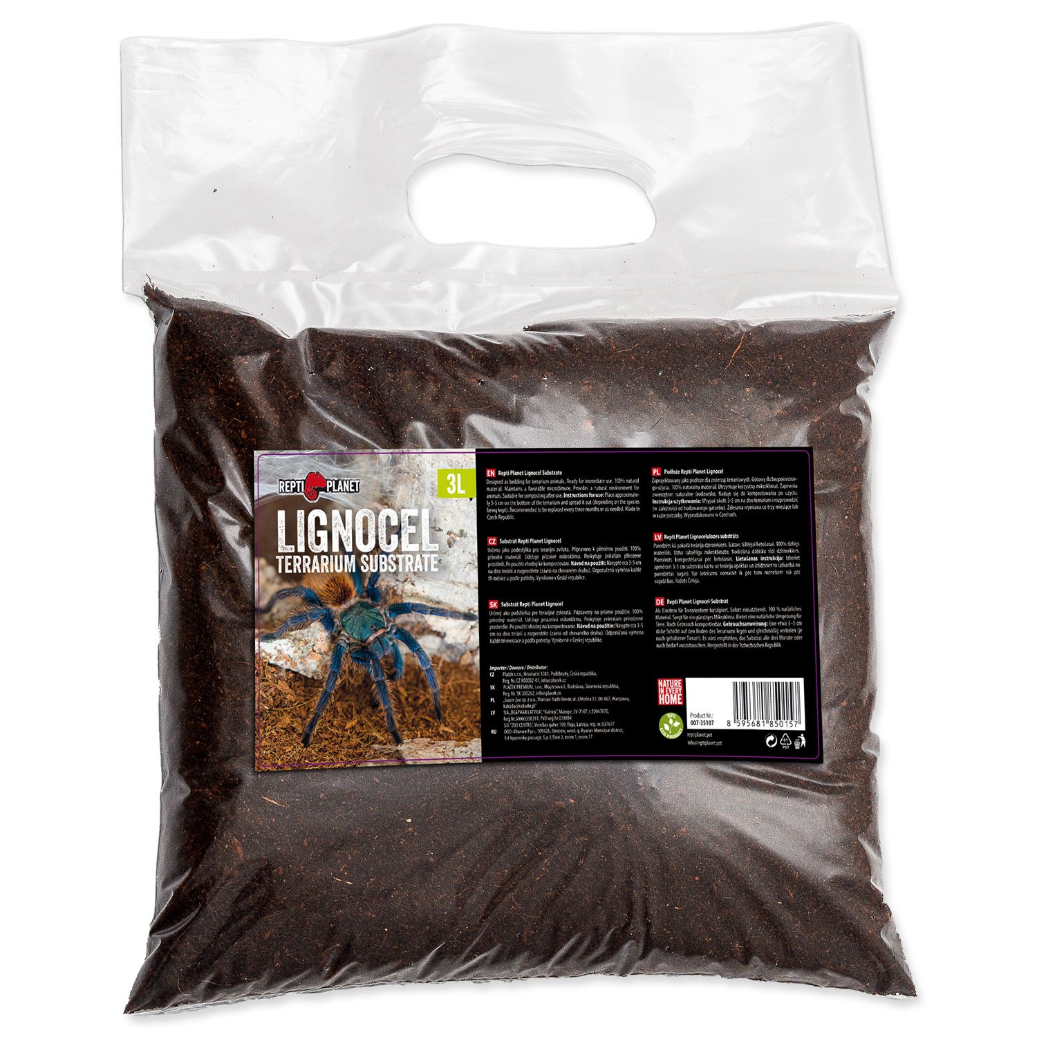 Substrát Repti Planet lignocel 3l-KS