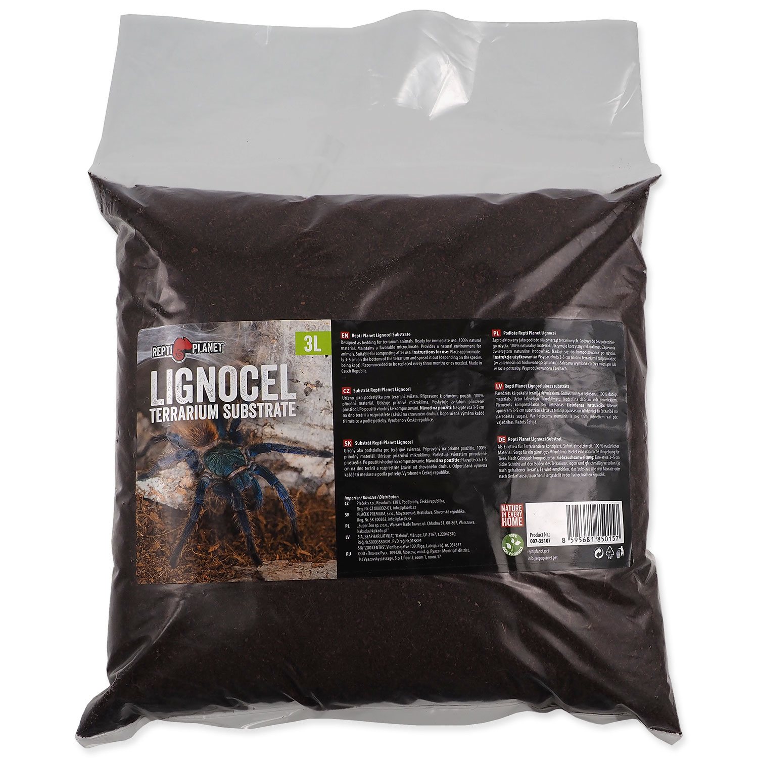 Substrát Repti Planet lignocel 3l-KS