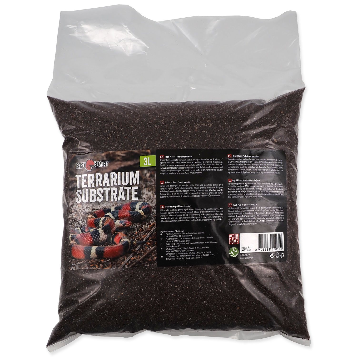 Substrát Repti Planet terarijní 3l