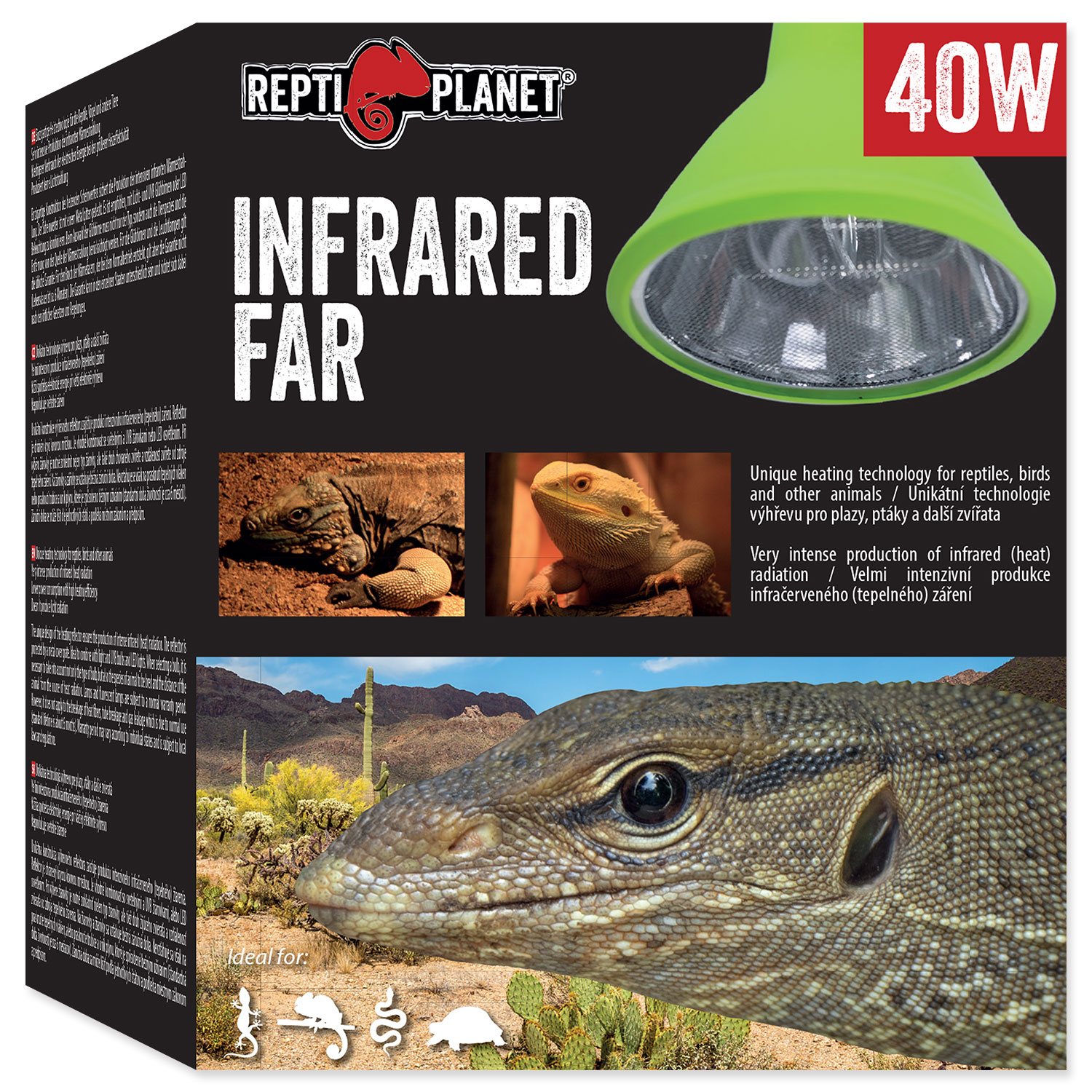 Žárovka Repti Planet Far Infrared HEAT 40W-KS