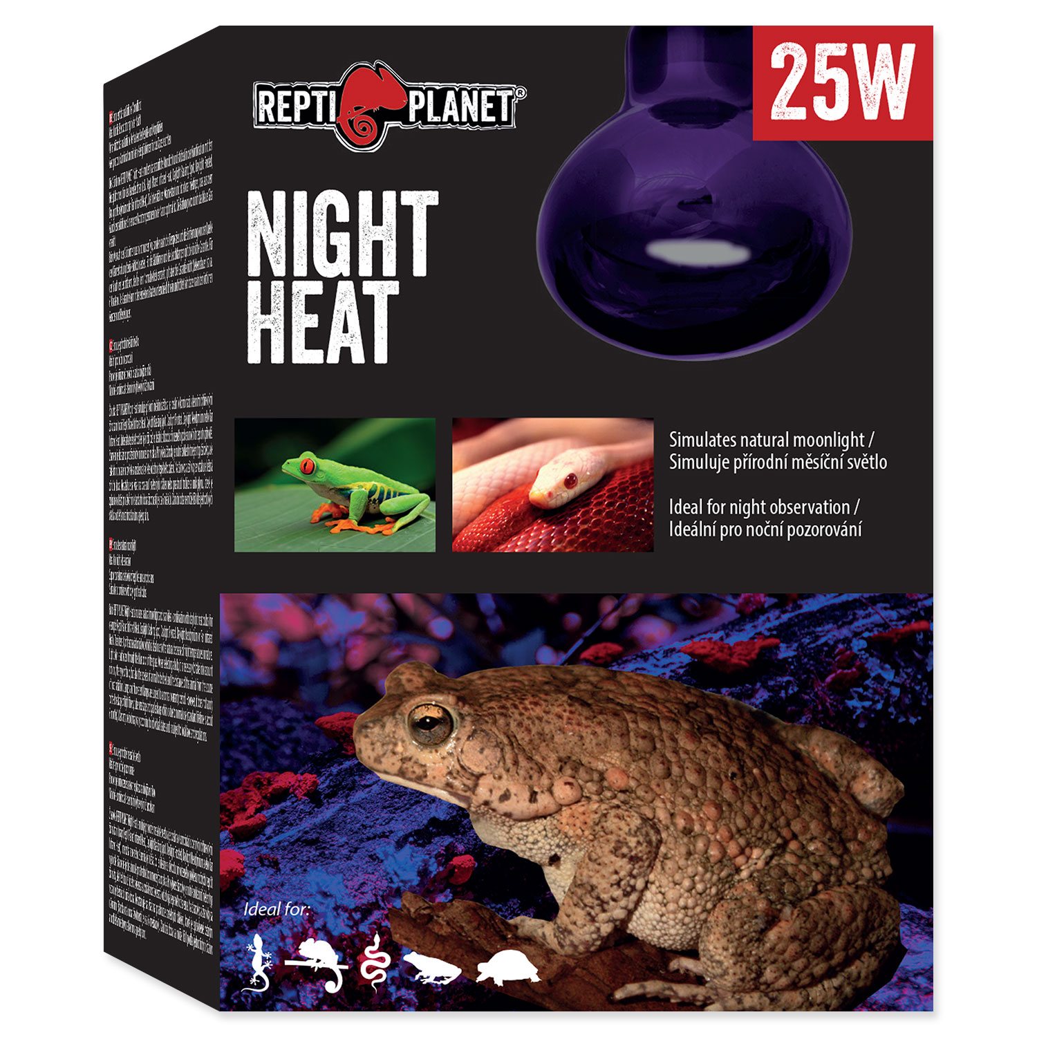 Žárovka Repti Planet Moonlight HEAT 25W-KS