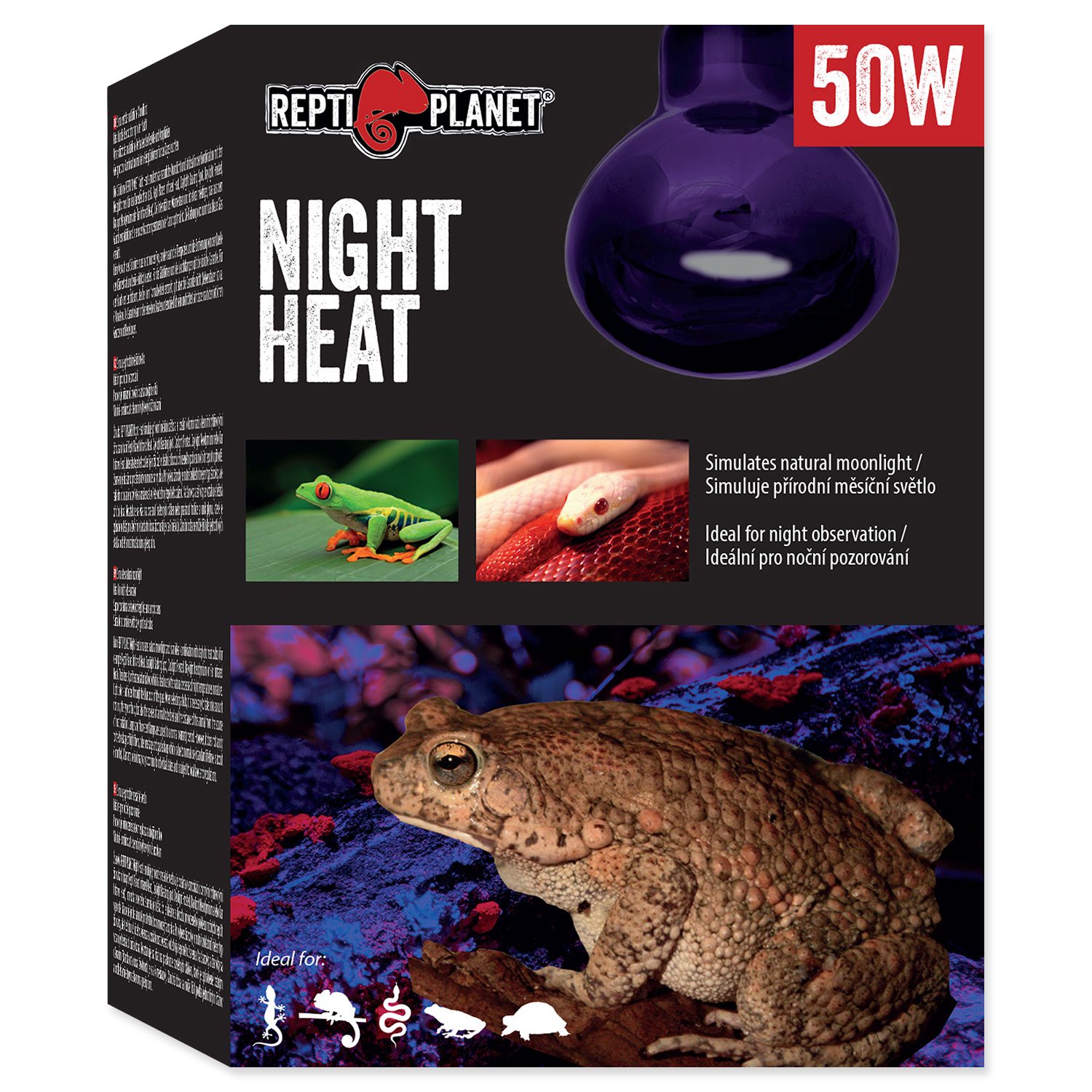 Žárovka Repti Planet Moonlight HEAT 50W-KS