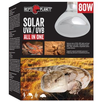 Žárovka Repti Planet Solar UVA & UVB 80W-KS