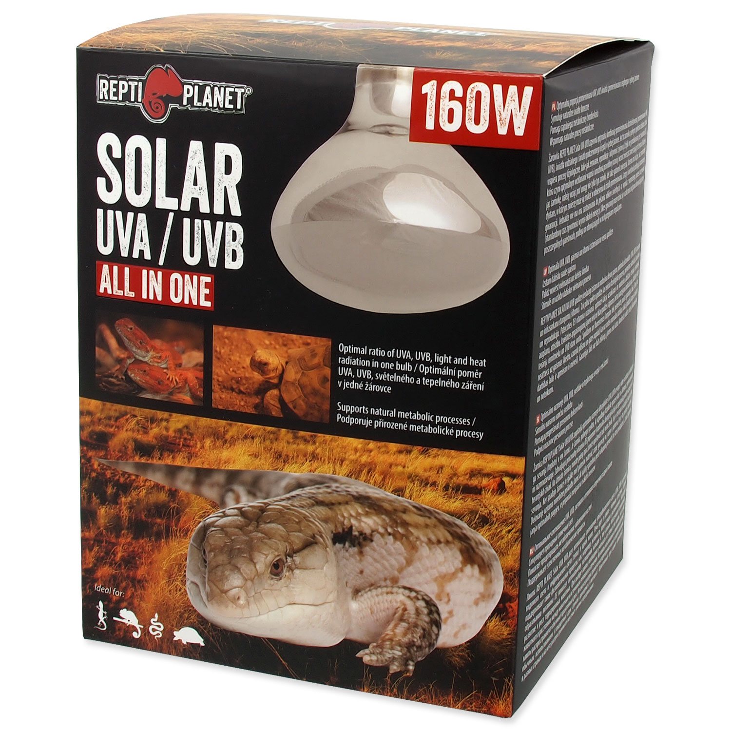 Žárovka Repti Planet Solar UVA & UVB 160W-KS