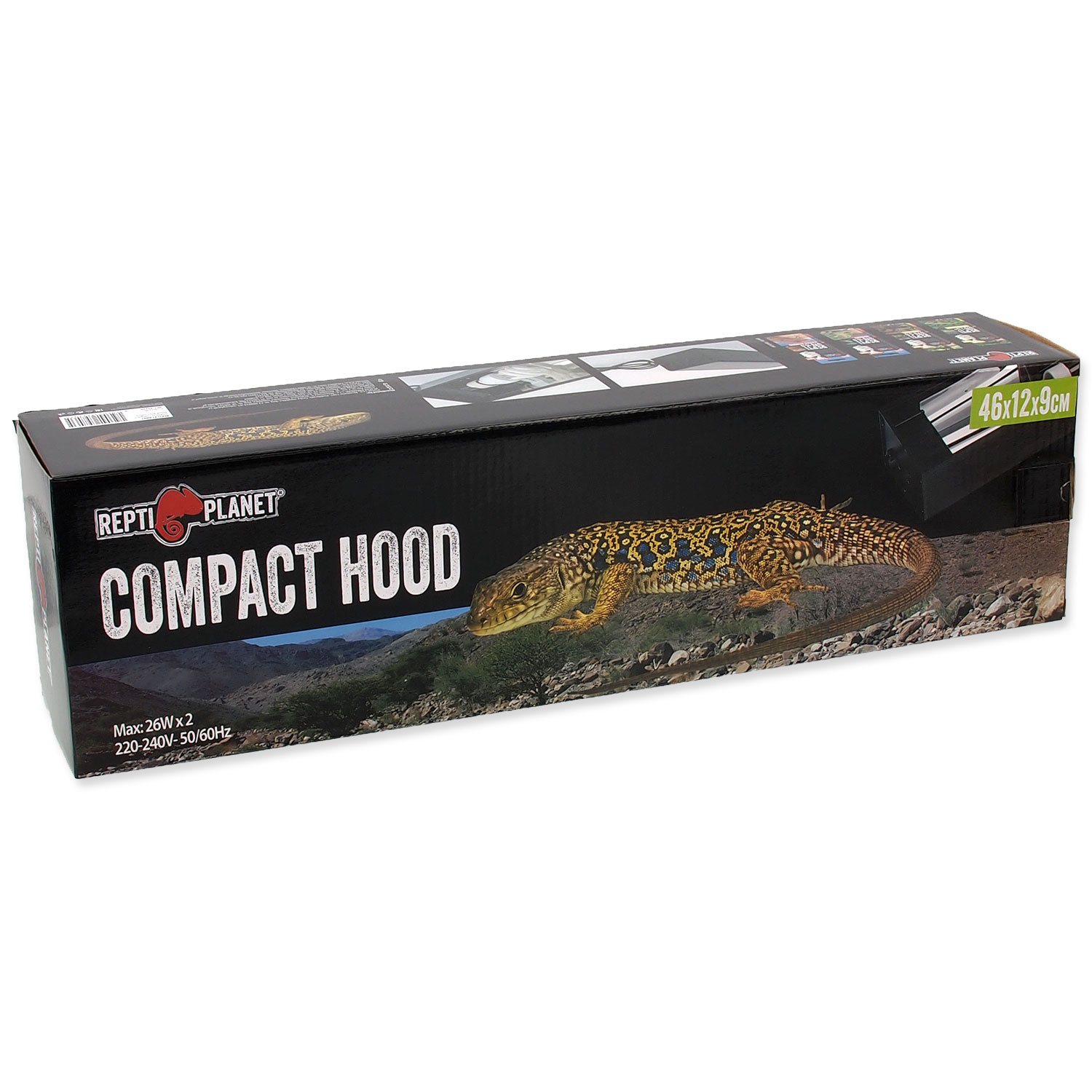 Osvětlení Repti Planet Compact Hood 46x12x9cm-KS