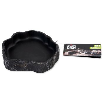 Miska Repti Planet na krmení černá 15,5x14,0x3,4cm-KS