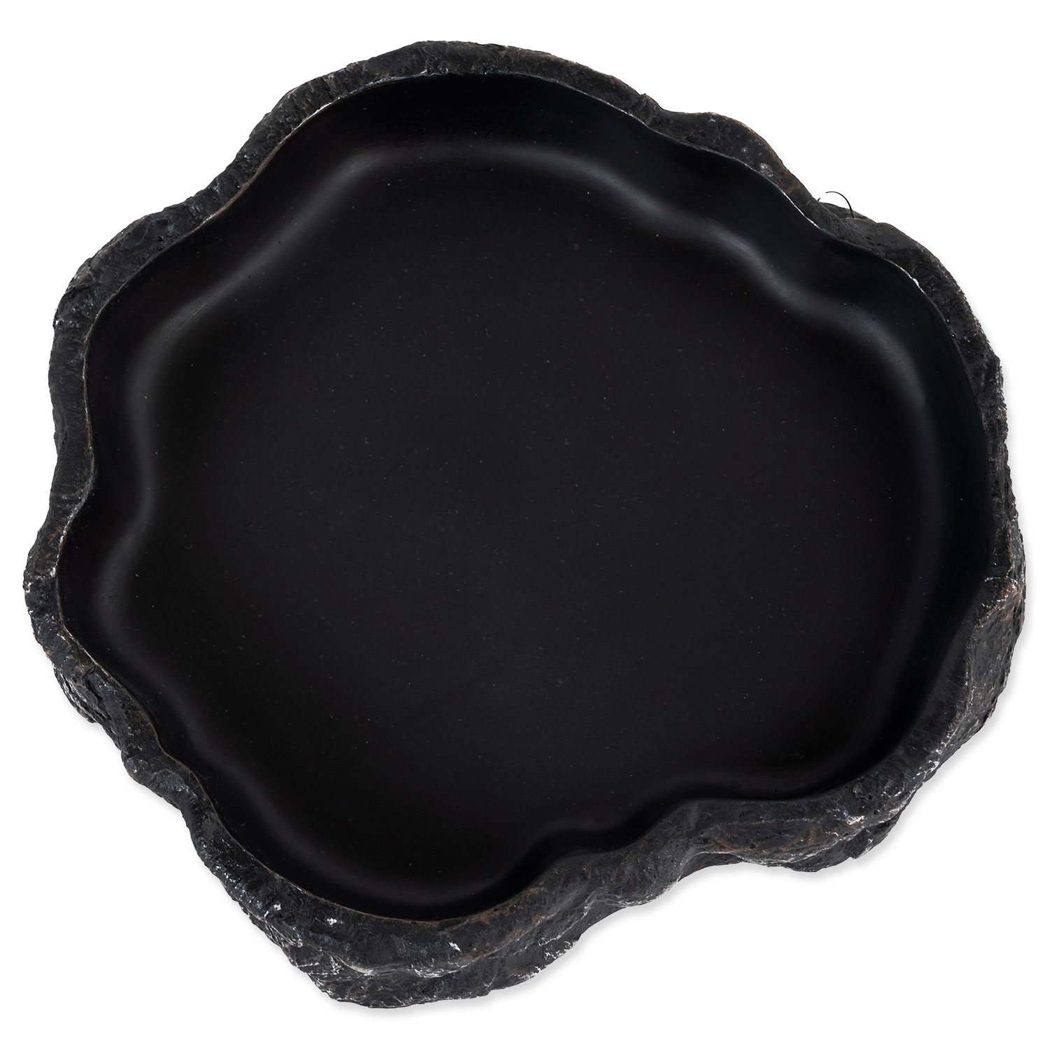 Miska Repti Planet na krmení černá 19,5x17,5x4,2cm  -KS