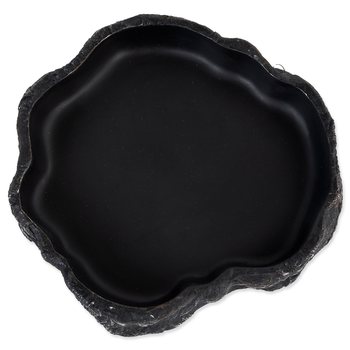 Miska Repti Planet na krmení černá 19,5x17,5x4,2cm  -KS