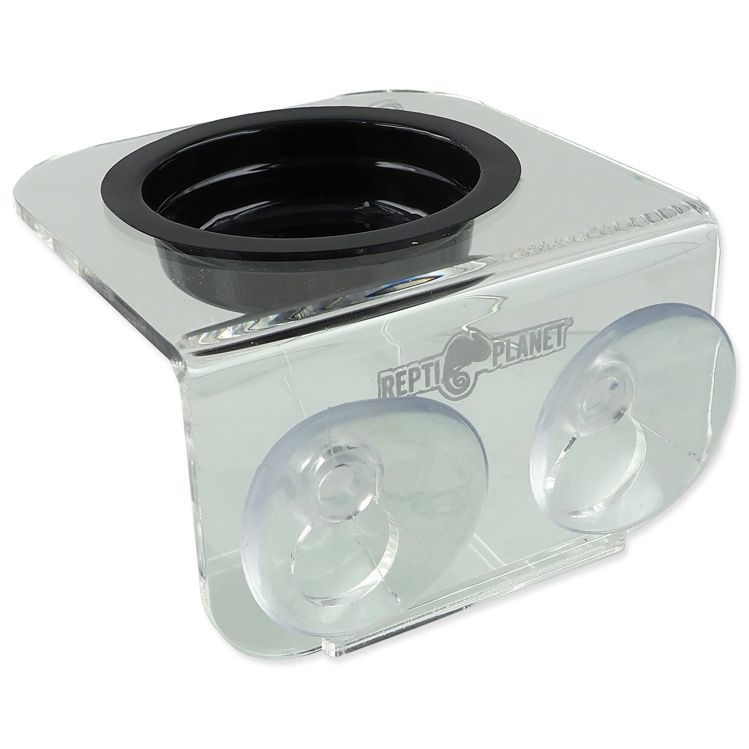 Krmítko Repti Planet akrylové 1 miska 8x8x6,2cm-KS