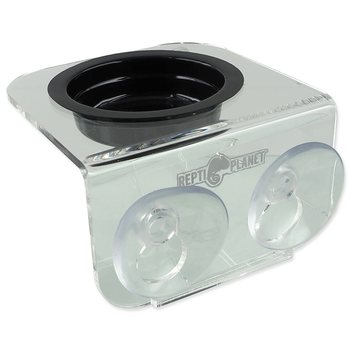 Krmítko Repti Planet akrylové 1 miska 8x8x6,2cm-KS