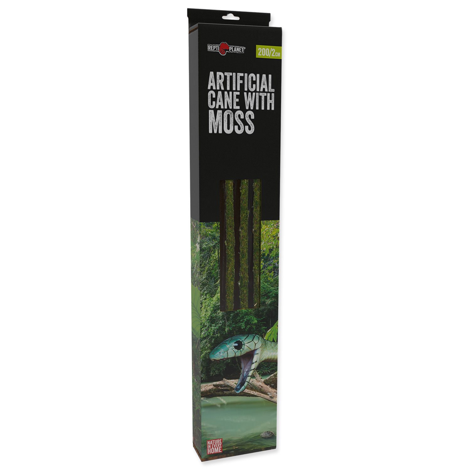 Dekorace Repti Planet liána s mechem šířka 2cm délka 200cm-KS