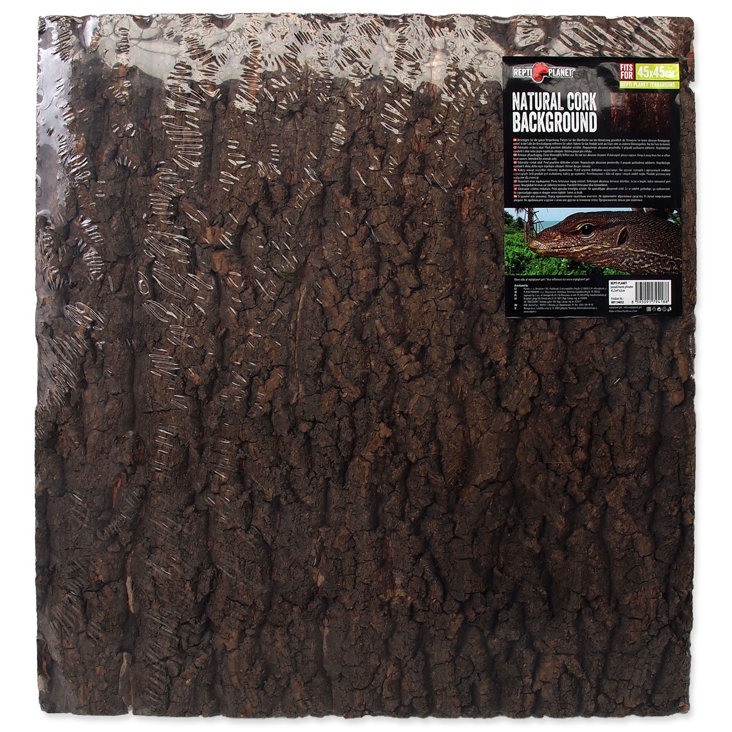 Pozadí Repti Planet korek přírodní 43,5x41x2cm-KS