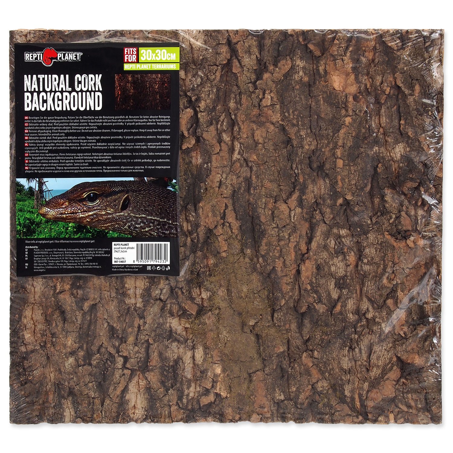 Pozadí Repti Planet korek přírodní 29x27,3x2cm-KS