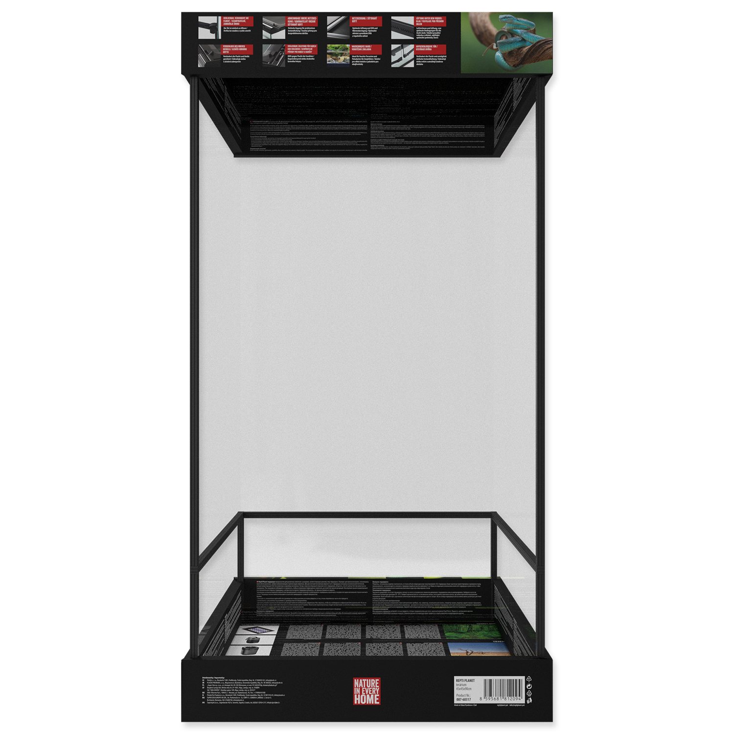 Terárium Repti Planet 45x45x90cm-KS