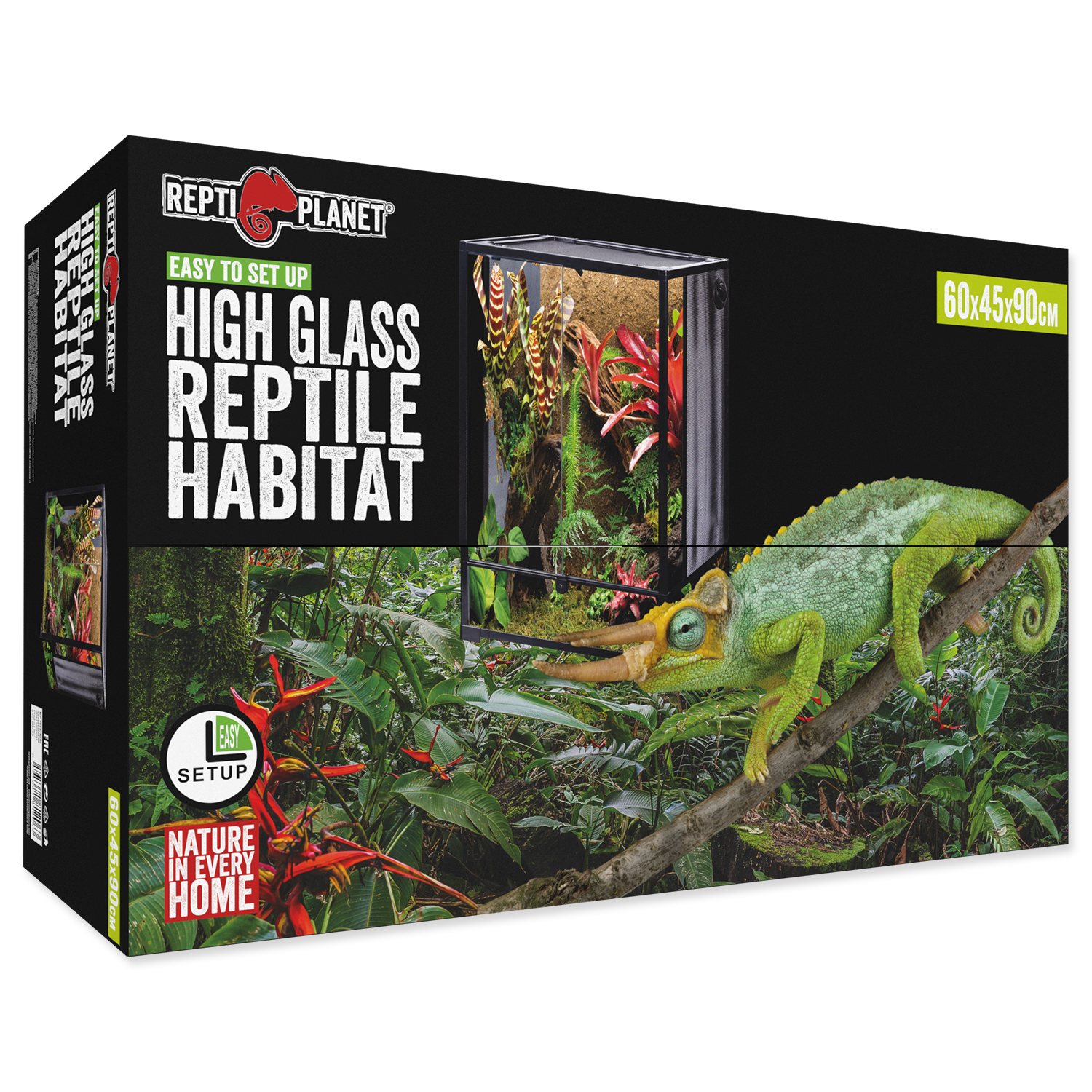 Terárium Repti Planet sestavitelné 60x45x90cm-KS