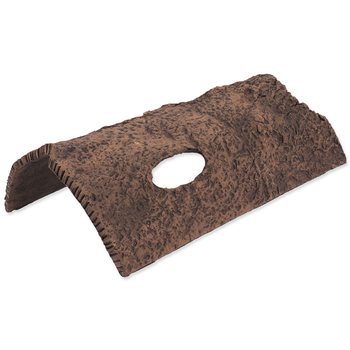 Dekorace Repti Planet polokmen hliněná L  24x11x7,5cm-KS