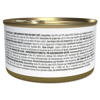 Konzerva SCHESIR tuňák a mořská řasa v želé 70g-KS