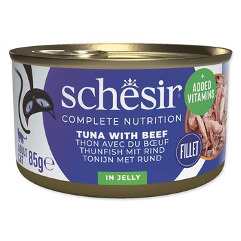 Konzerva SCHESIR tuňák+hovězí+rýže v želé 85g-KS