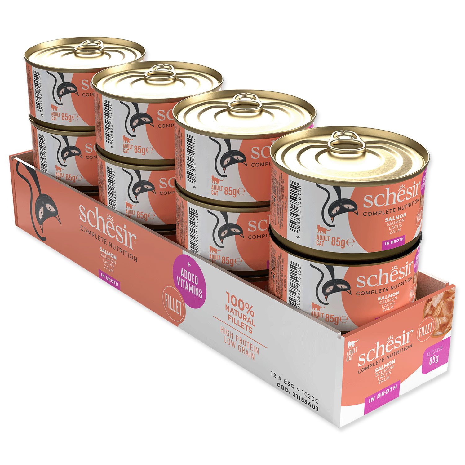 Konzerva SCHESIR losos 85g-KS