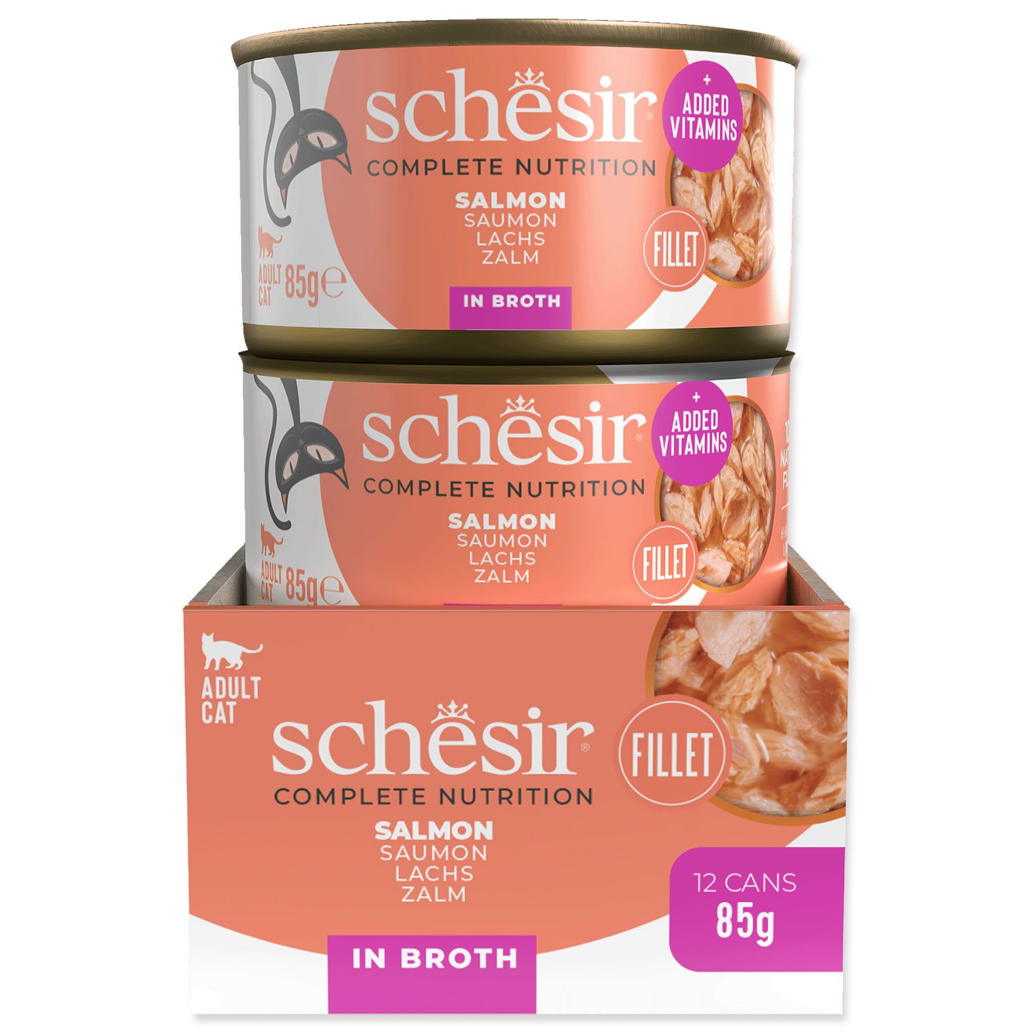 Konzerva SCHESIR losos 85g