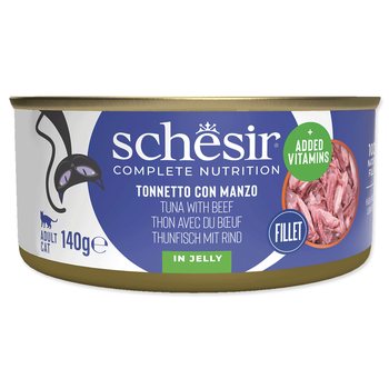 Konzerva SCHESIR tuňák a hovězí 140g-KS