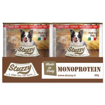 Konzerva STUZZY Monoprotein hovězí 800g-KARTON