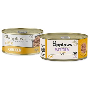 Konzerva Applaws Kitten kuře 70g-KARTON