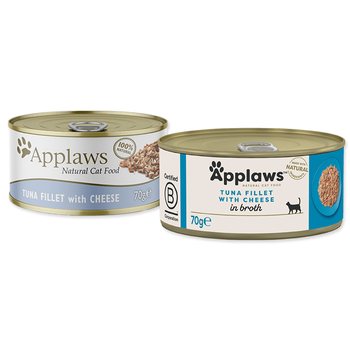 Konzerva Applaws Cat tuňák se sýrem 70g-KARTON