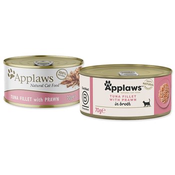 Konzerva Applaws Cat tuňák s krevetami 70g-KARTON