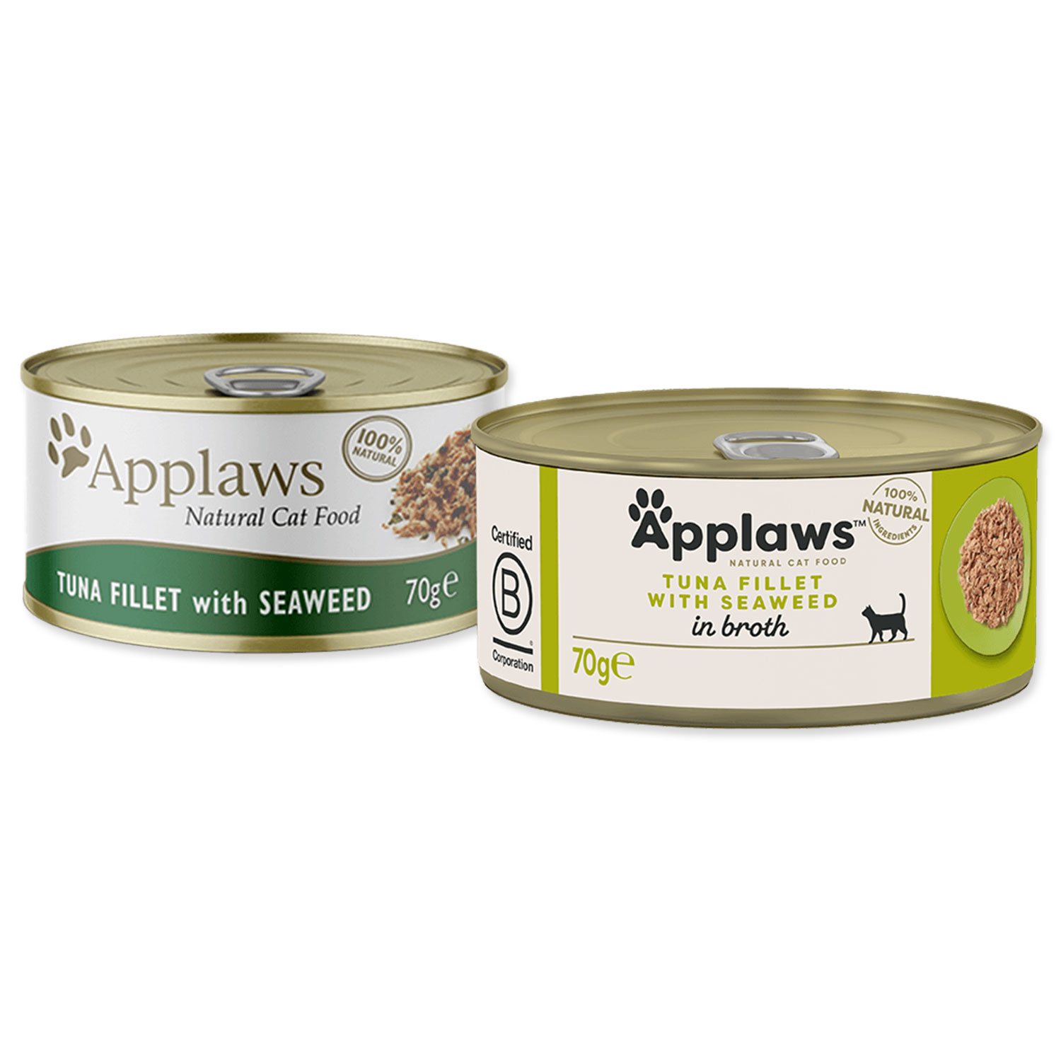 Konzerva Applaws Cat tuňák a mořská řasa 70g-KS