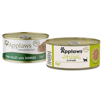 Konzerva Applaws Cat tuňák a mořská řasa 70g-KS