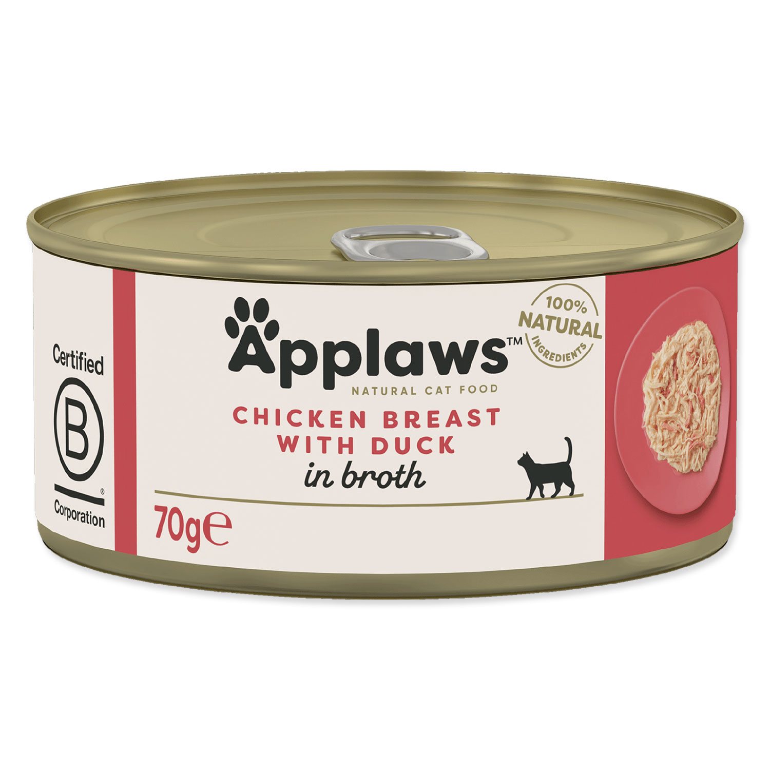 Konzerva Applaws Cat kuře a kachna 70g