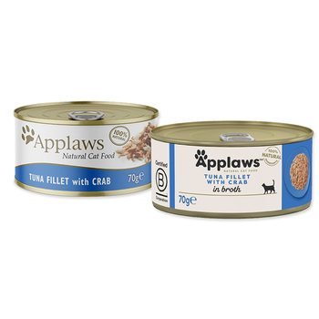 Konzerva Applaws Cat tuňák a krab 70g-KARTON