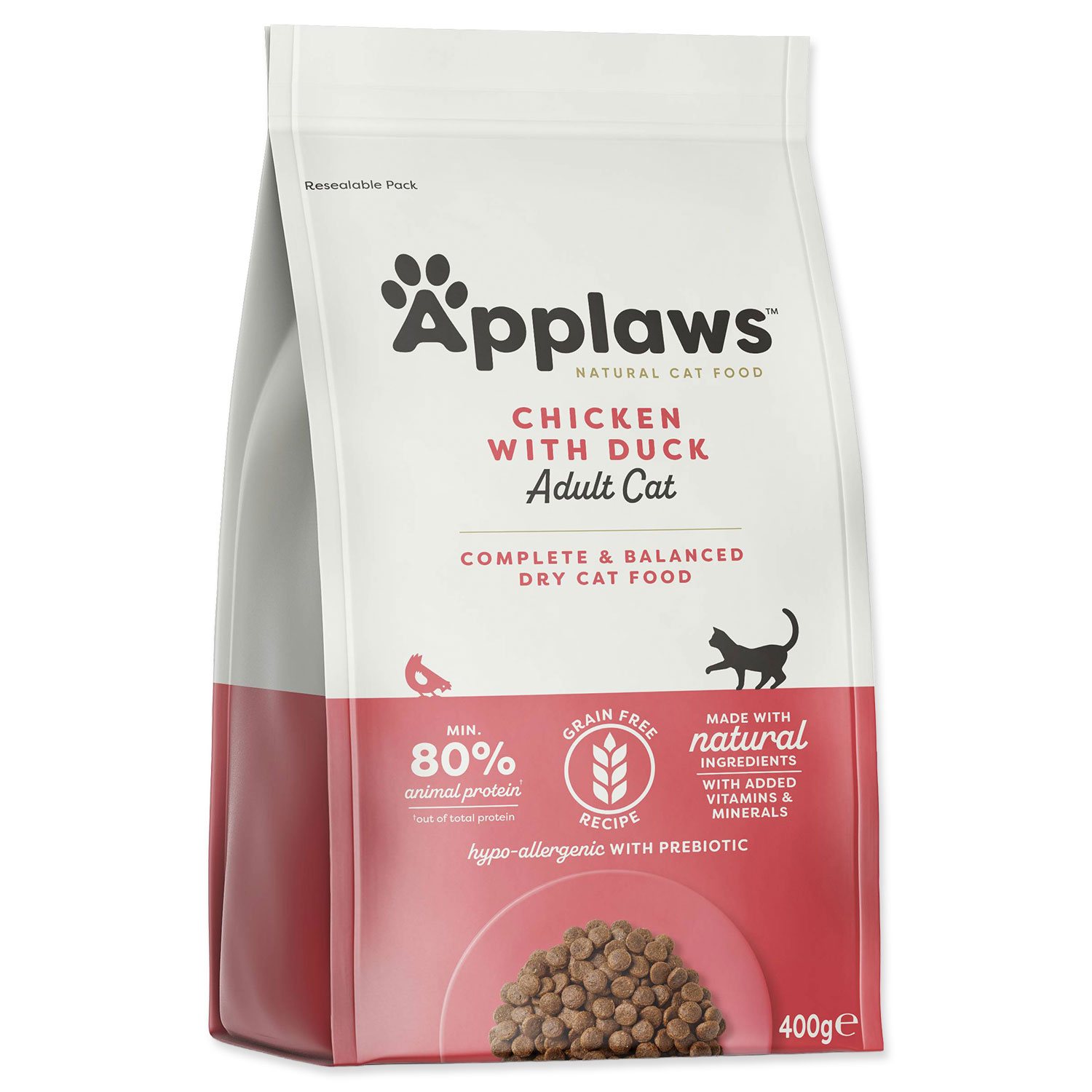 Krmivo Applaws Dry Cat Chicken with Duck 400g-KS