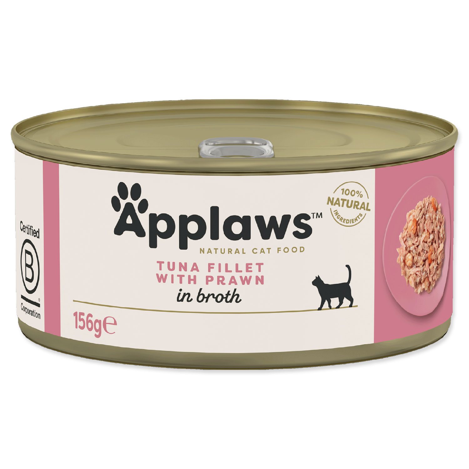 Konzerva Applaws Cat tuňák s krevetami 156g-KS