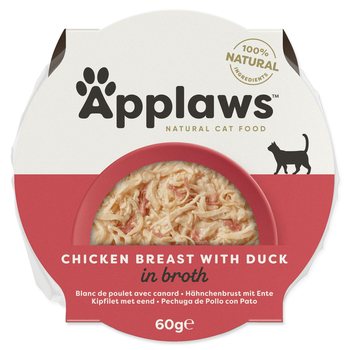 Kalíšek Applaws Cat Juicy kuřecí prso a kachna 60g-KARTON