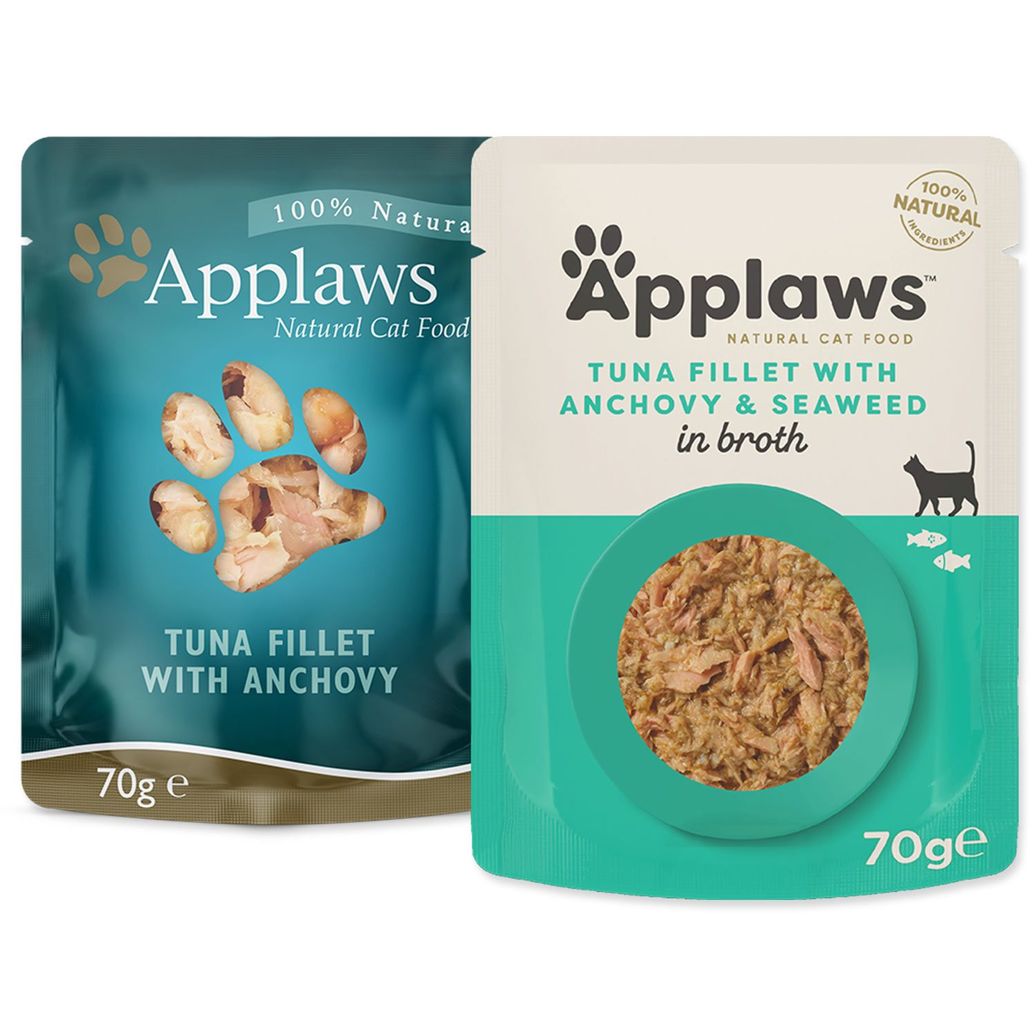 Kapsička Applaws Cat tuňák a ančovičky 70g-KARTON